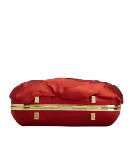 Rose Vivier Clutch In Satin