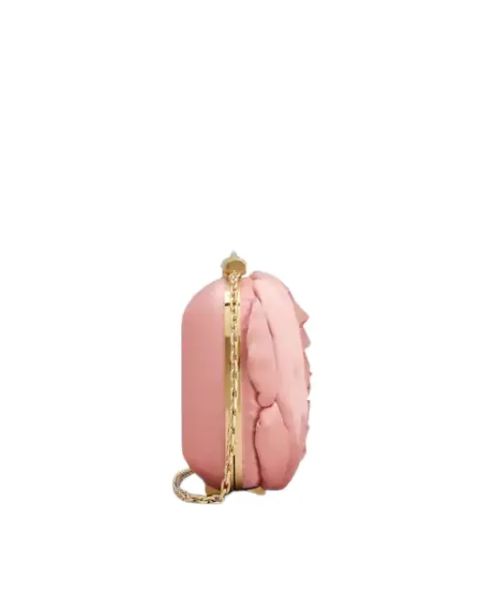 Rose Vivier Clutch In Satin