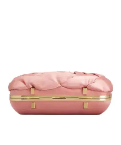 Rose Vivier Clutch In Satin