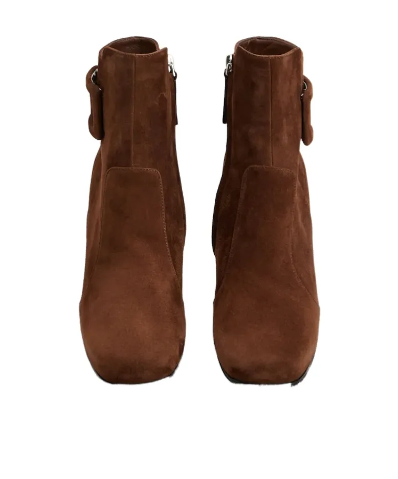 Polly Booties In Suede