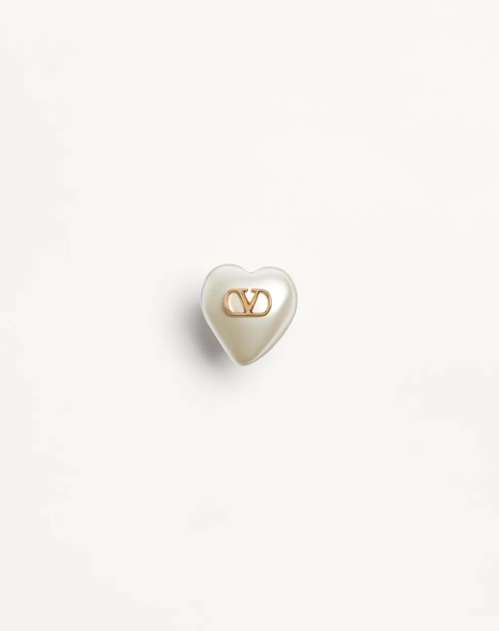 Vlogo Signature Metal And Pearl Earrings
