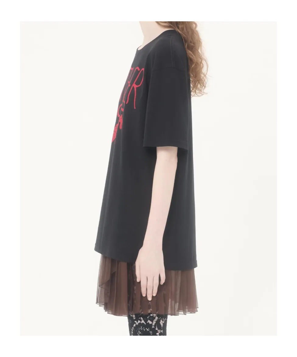 Valentino Animal Printed Crewneck T-Shirt