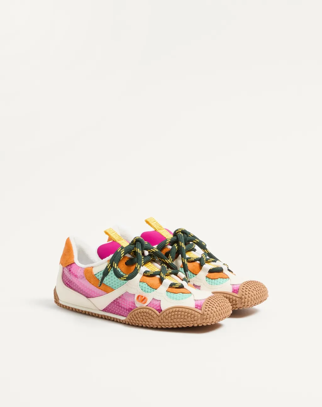 Valentino Amphibian Vlogo Signature Lace-Up Sneakers