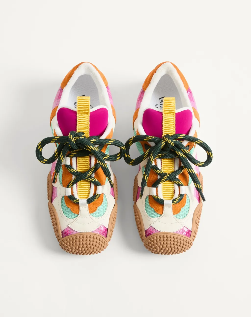Valentino Amphibian Vlogo Signature Lace-Up Sneakers
