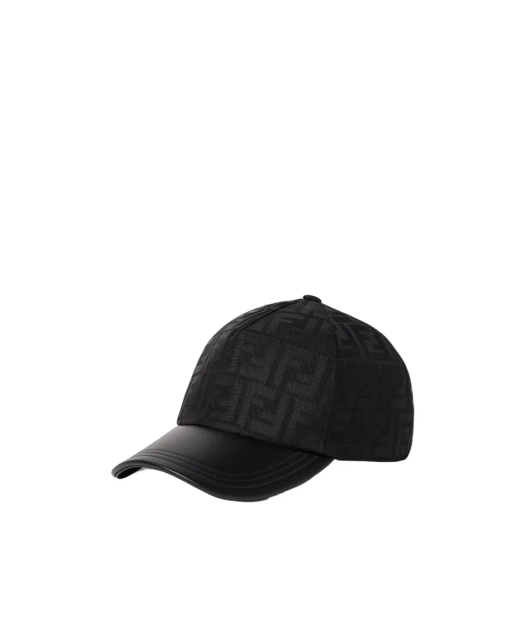Fendi Ff Jacquard Baseball Cap
