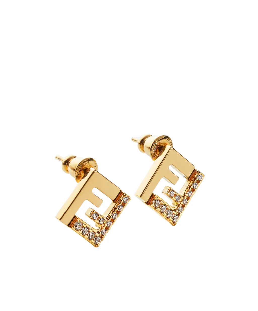 Fendi Forever Fendi Embellished Earrings