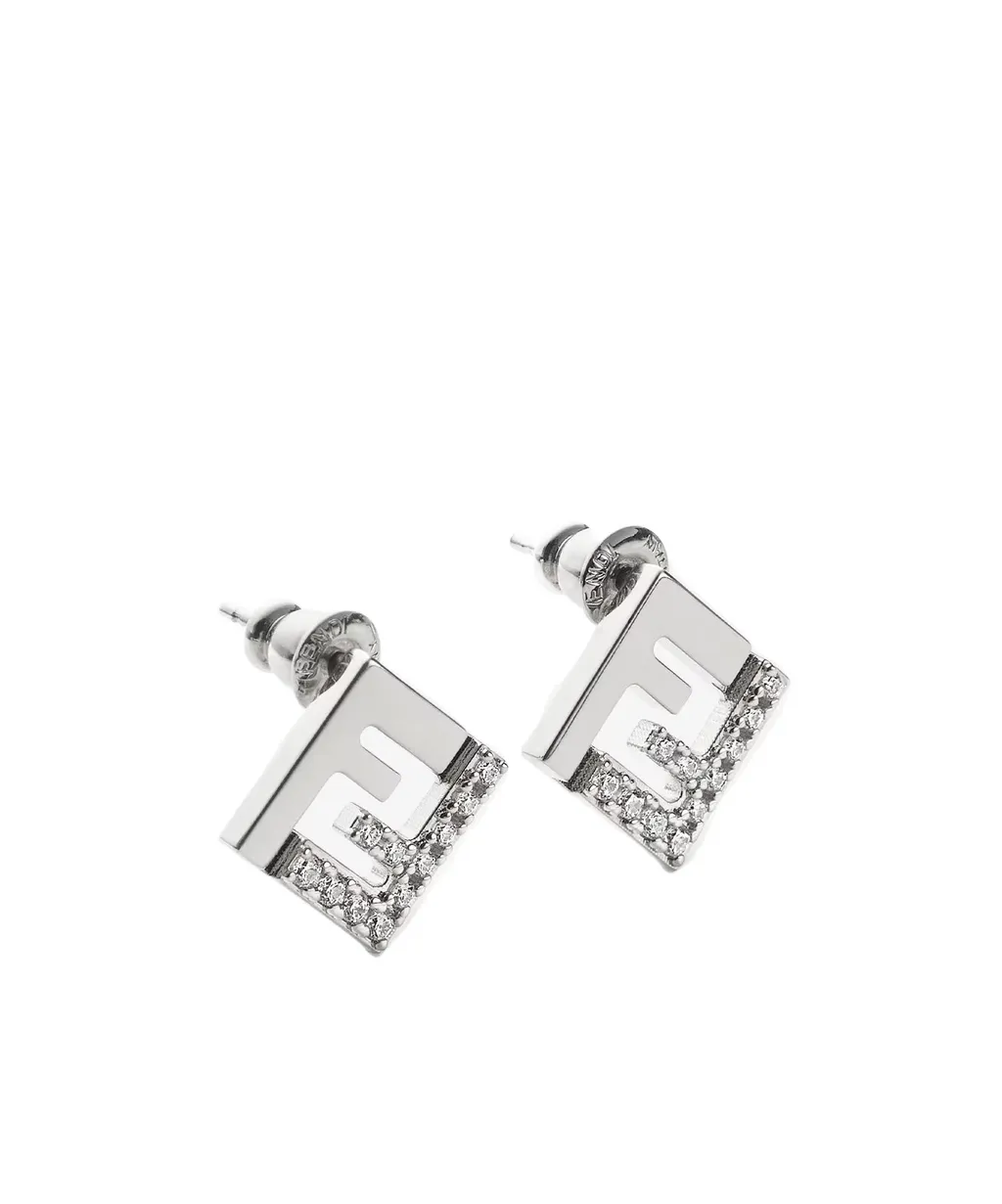 Fendi Forever Fendi Embellished Earrings