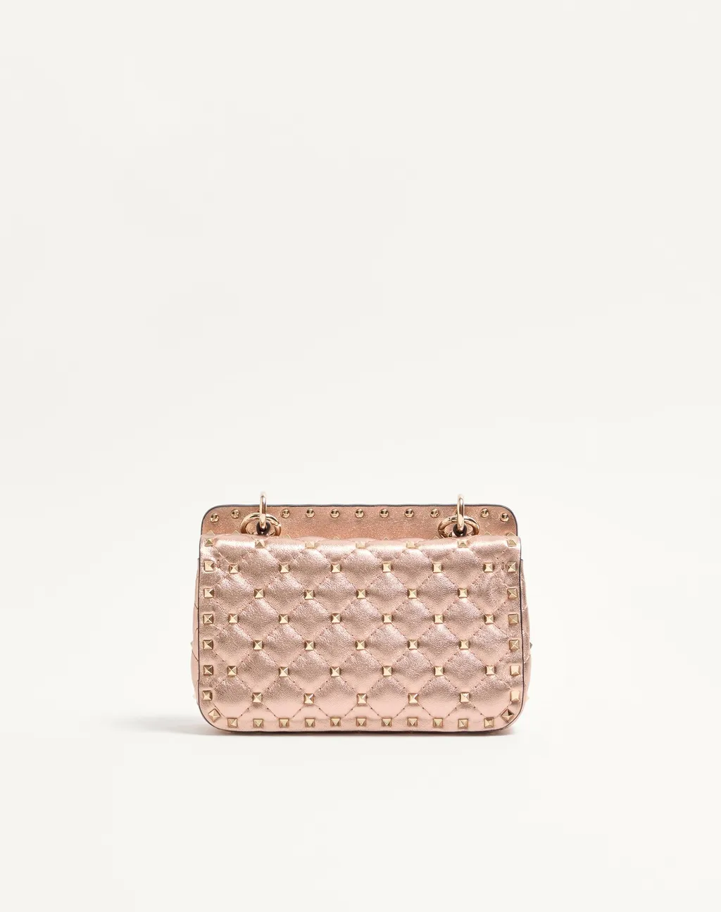 Valentino	Garavani Rockstud Spike Foldover-Top Small Crossbody Bag