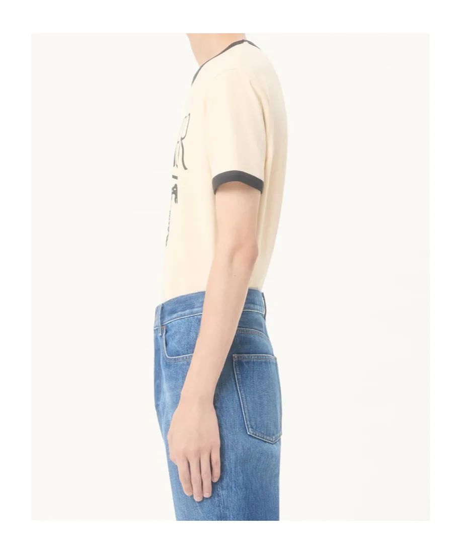 Valentino Panther Printed Crewneck T-Shirt