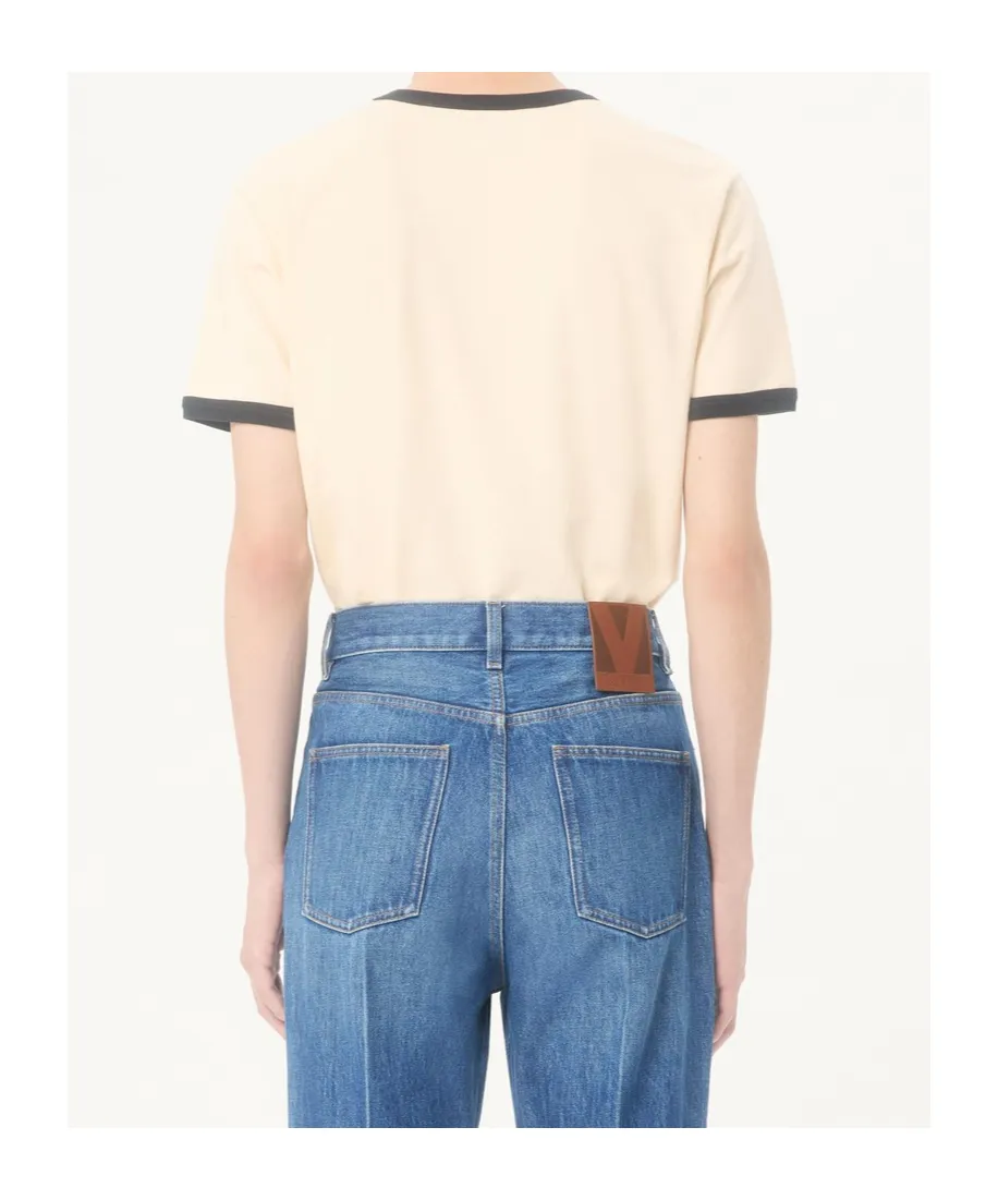 Valentino Panther Printed Crewneck T-Shirt