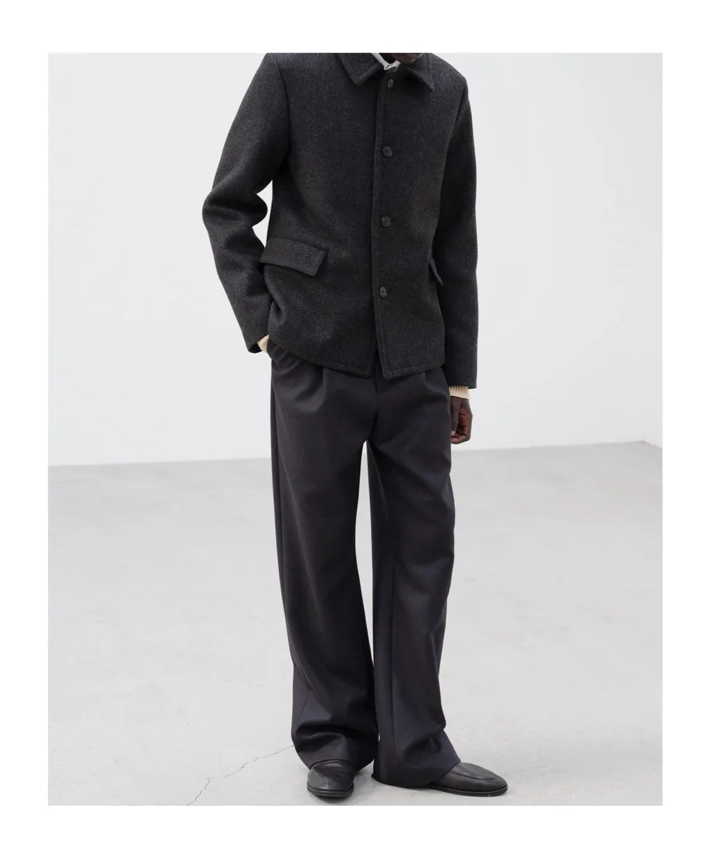 Auralee Button-Up Coat