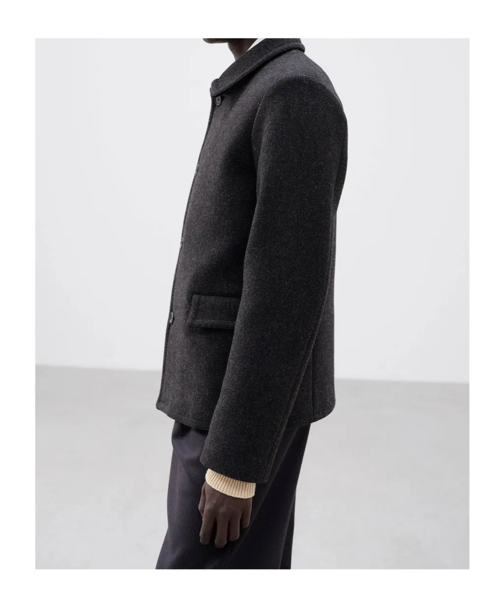 Auralee Button-Up Coat