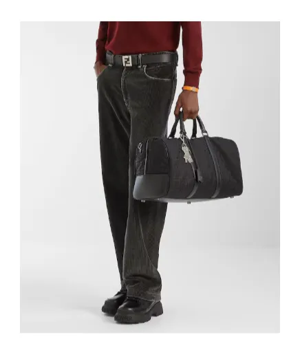 Fendi Ff Zipped Travel Bag