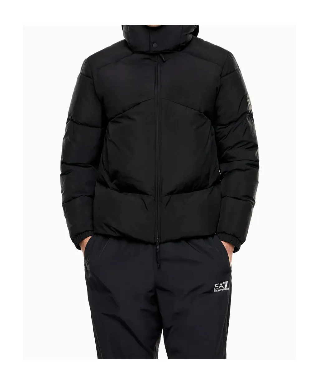 Hooded Zip-Up Cotton Jacket