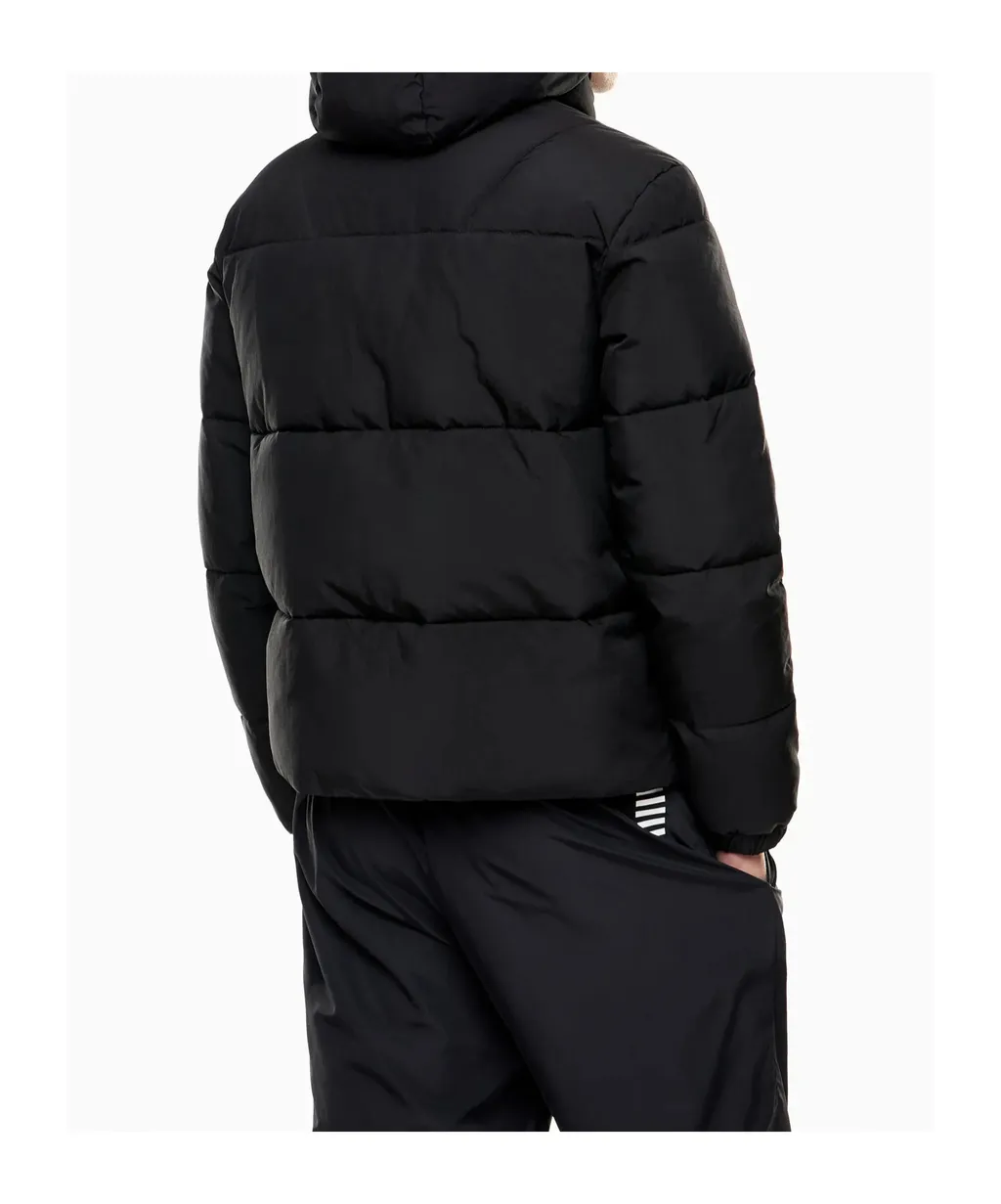 Hooded Zip-Up Cotton Jacket
