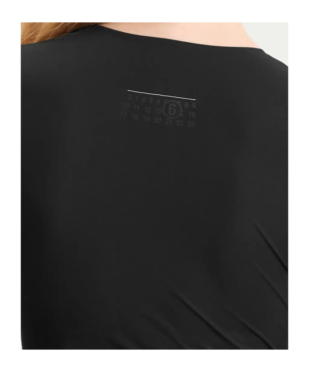 Mm6 Maison Margiela Long-Sleeve Crewneck Bodysuit