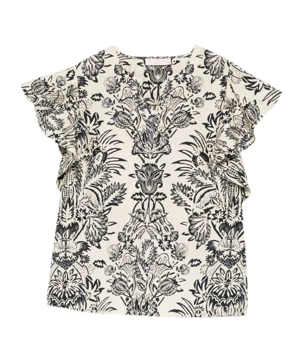 Floral Print Cover-Up