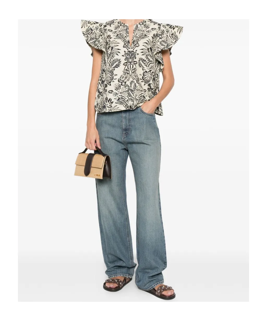 Floral Print Cover-Up