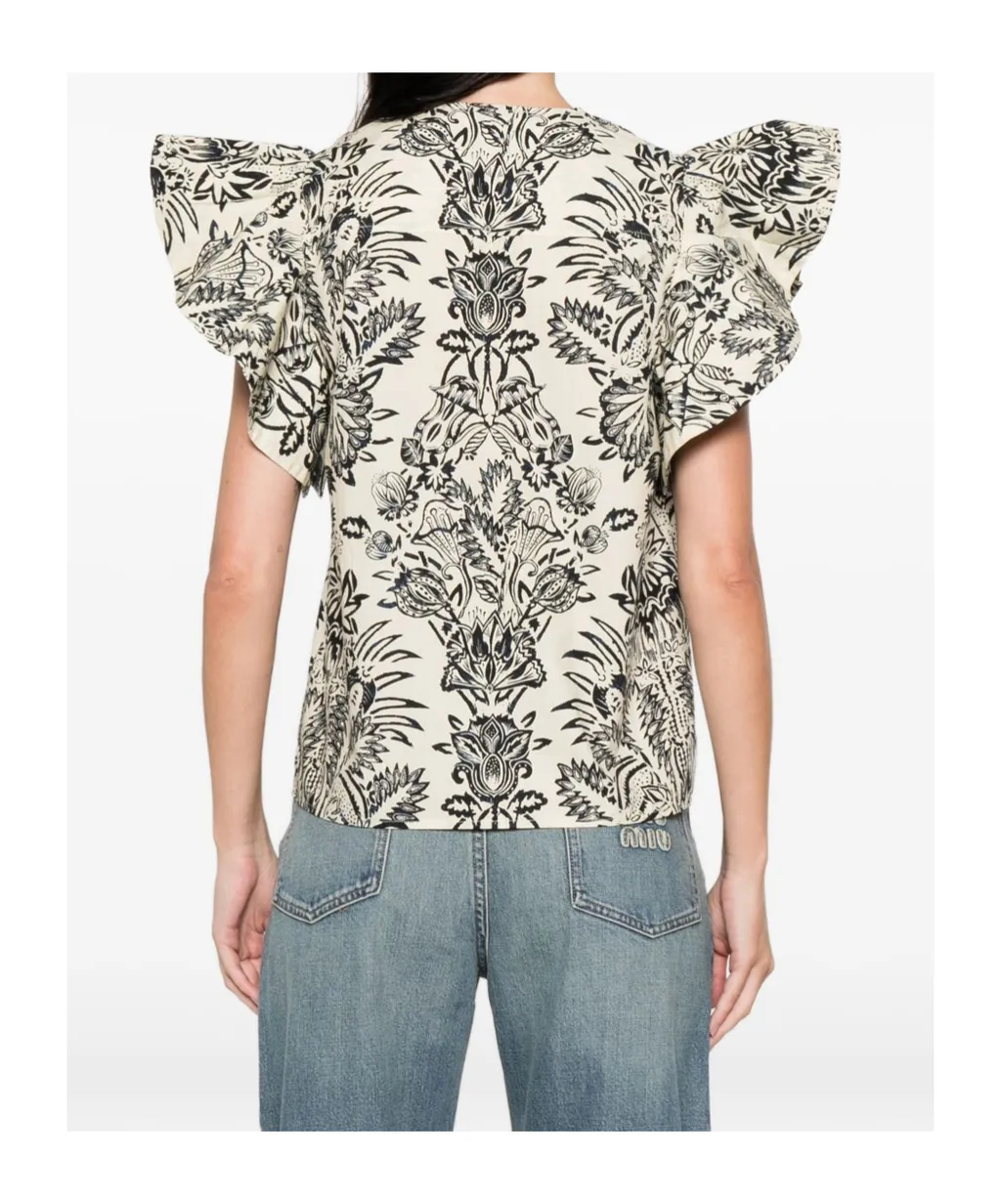 Floral Print Cover-Up