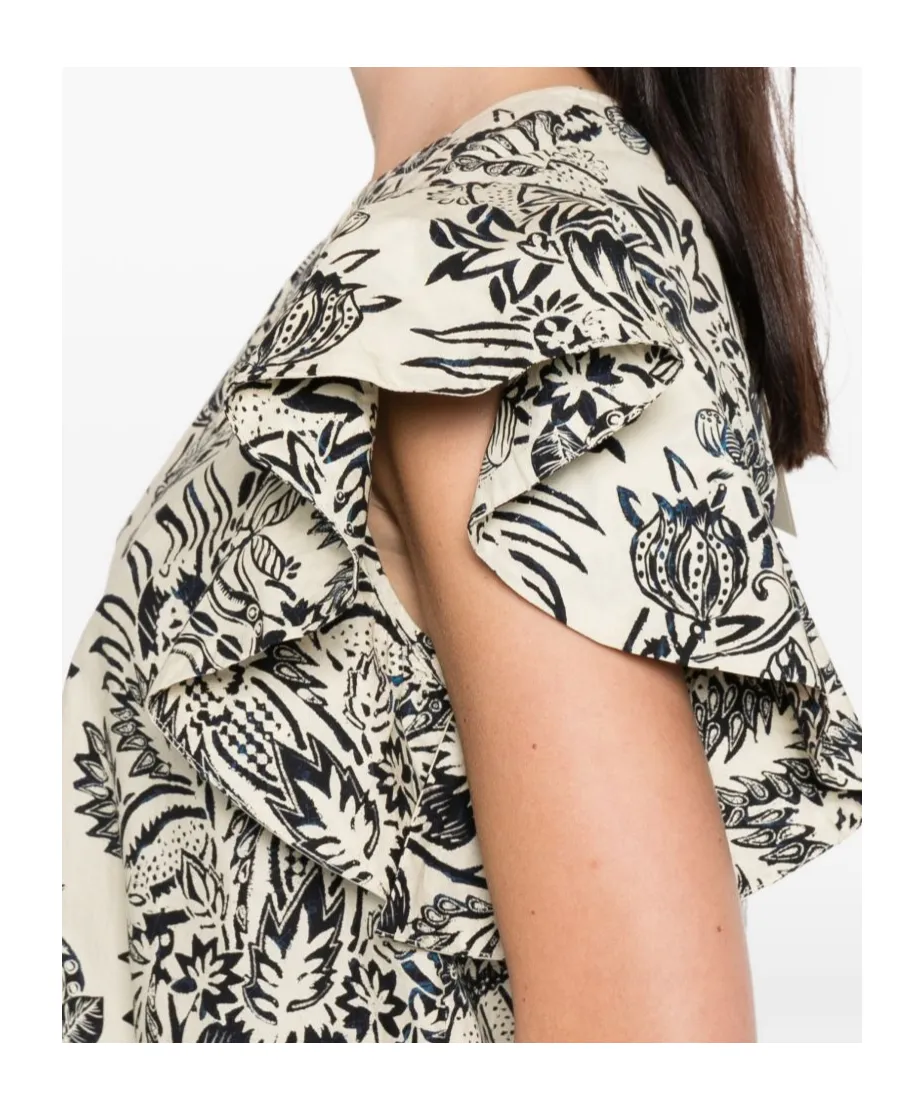 Floral Print Cover-Up