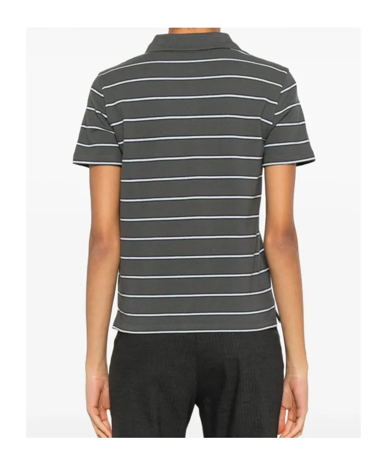 Paloma Wool Short-Sleeved Striped Polo Shirt