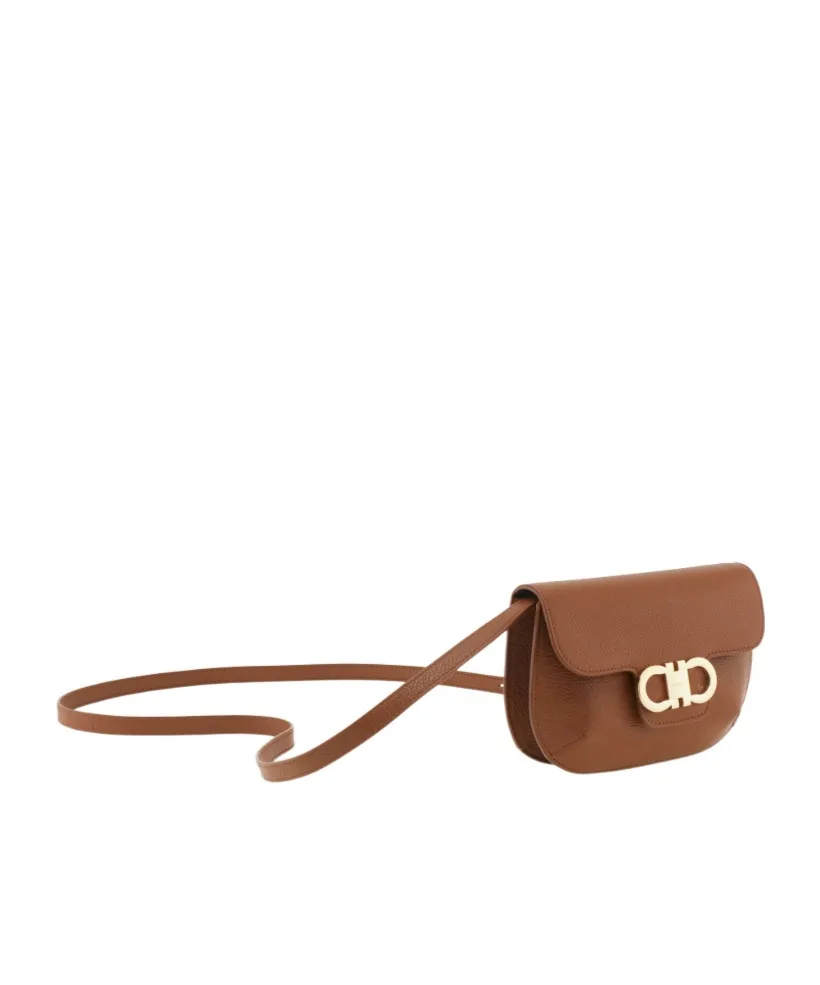 Ferragamo Logo Plaque Crossbody Bag