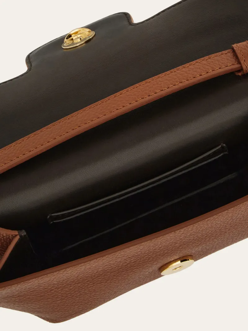 Ferragamo Logo Plaque Crossbody Bag