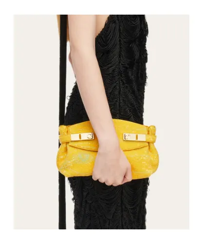 Hug Soft Crossbody Bag With Sequins