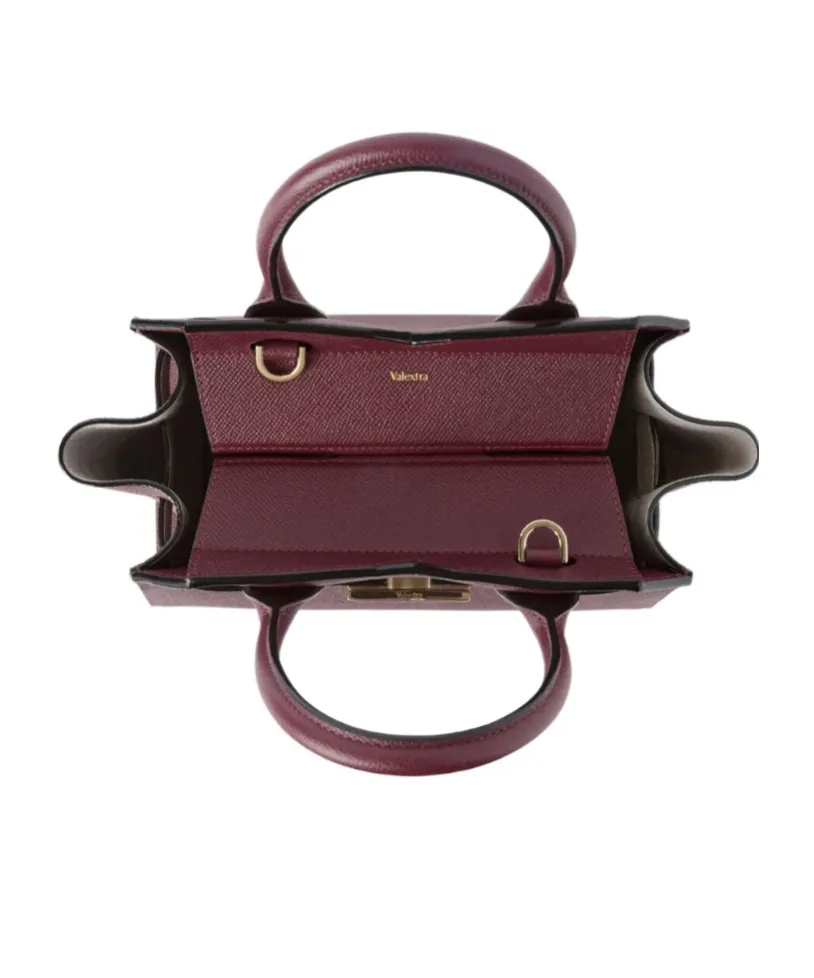 Valextra Milano Mini Top Handle Bag