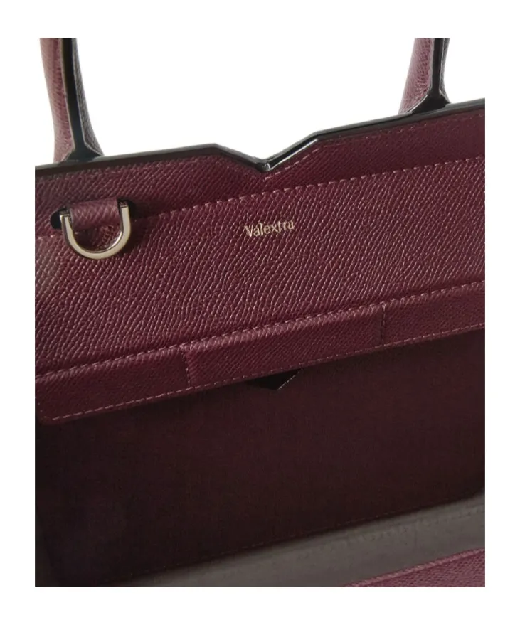 Valextra Milano Mini Top Handle Bag