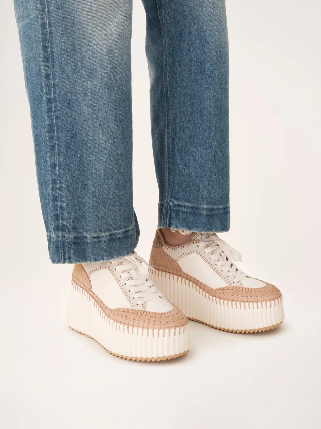 Chloé Nama Platform Sneakers