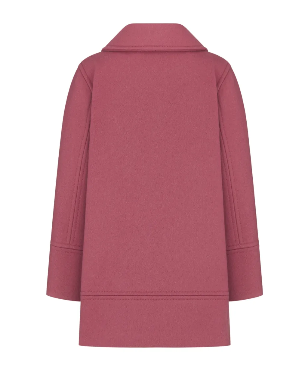 Wool Long-Sleeved Coat
