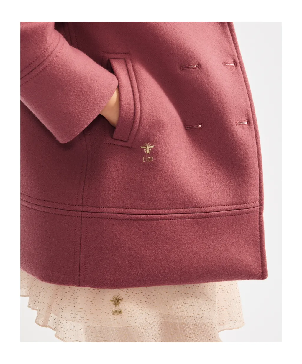 Wool Long-Sleeved Coat
