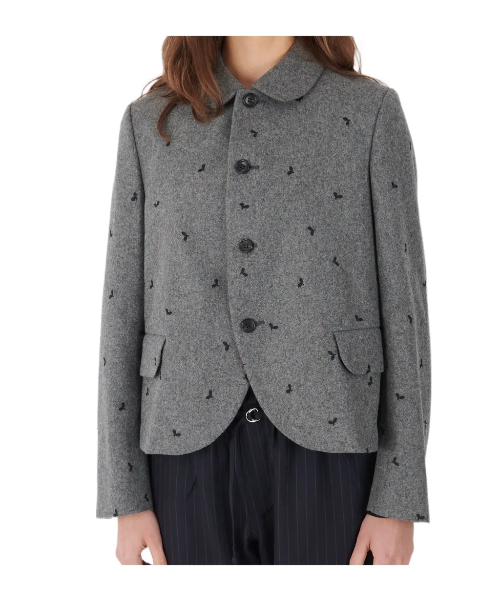 Long-Sleeved Casual Jacket