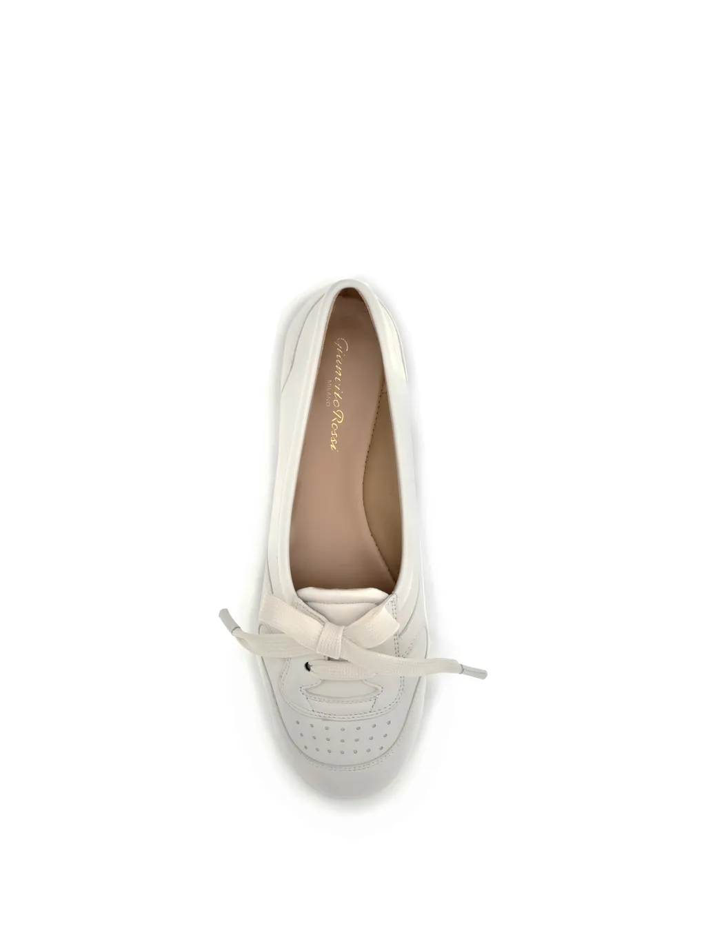 Gianvito Rossi Lace-Up Ballet Flats