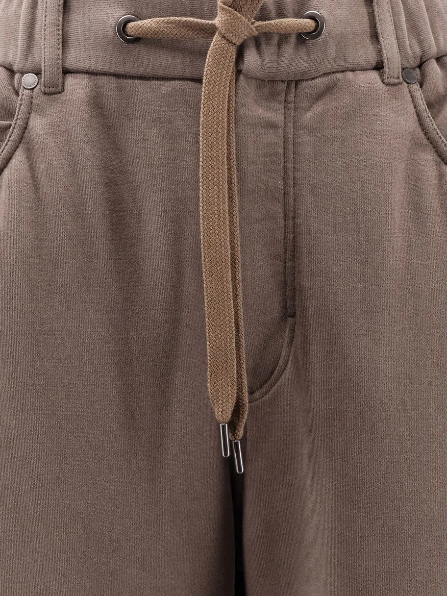 Elastic Drawstring Trousers