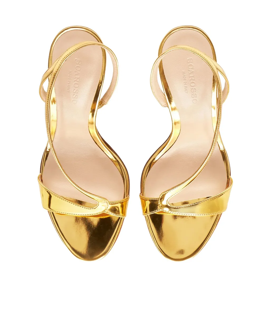 Scarosso Paula Almond-Toe Strappy Sandals