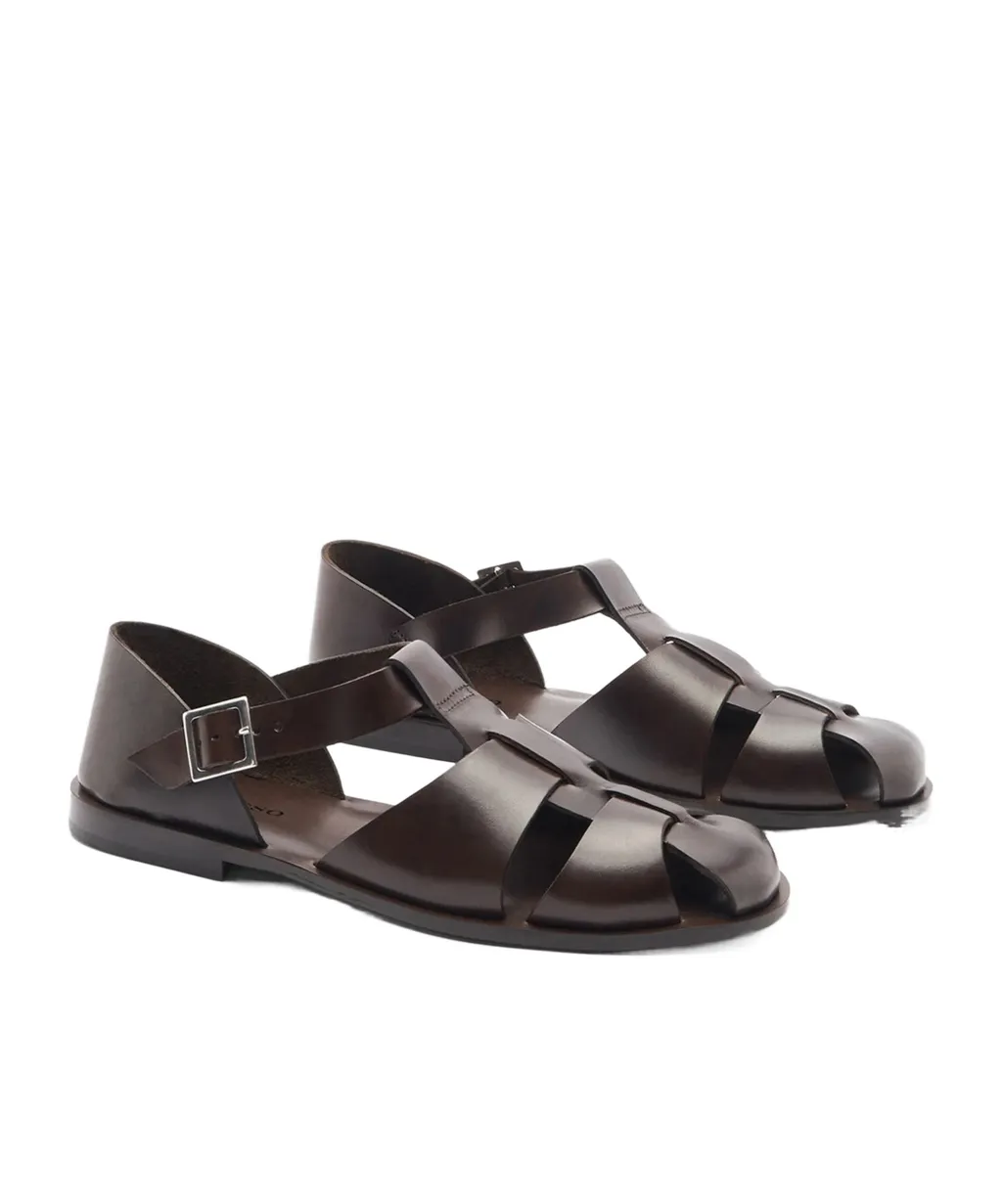 Scarosso Apollo Buckle-Fastened Sandals