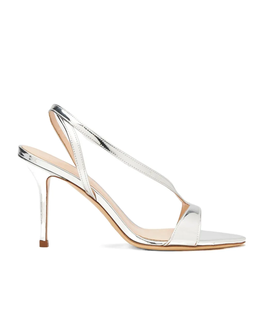 Scarosso Paula Almond-Toe Strappy Sandals