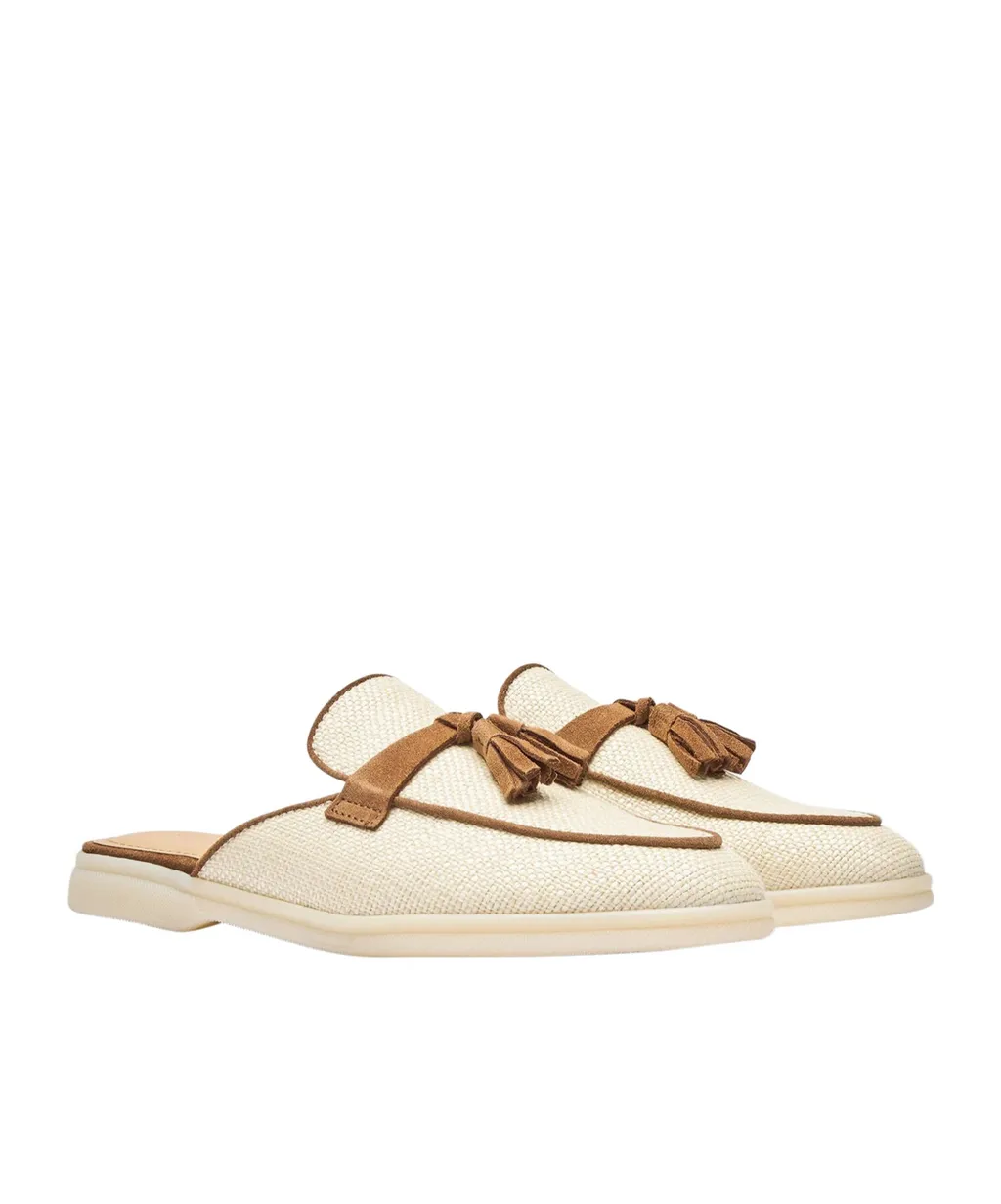 Scarosso Lucrezia Tassel-Detailed Slip-On Mules