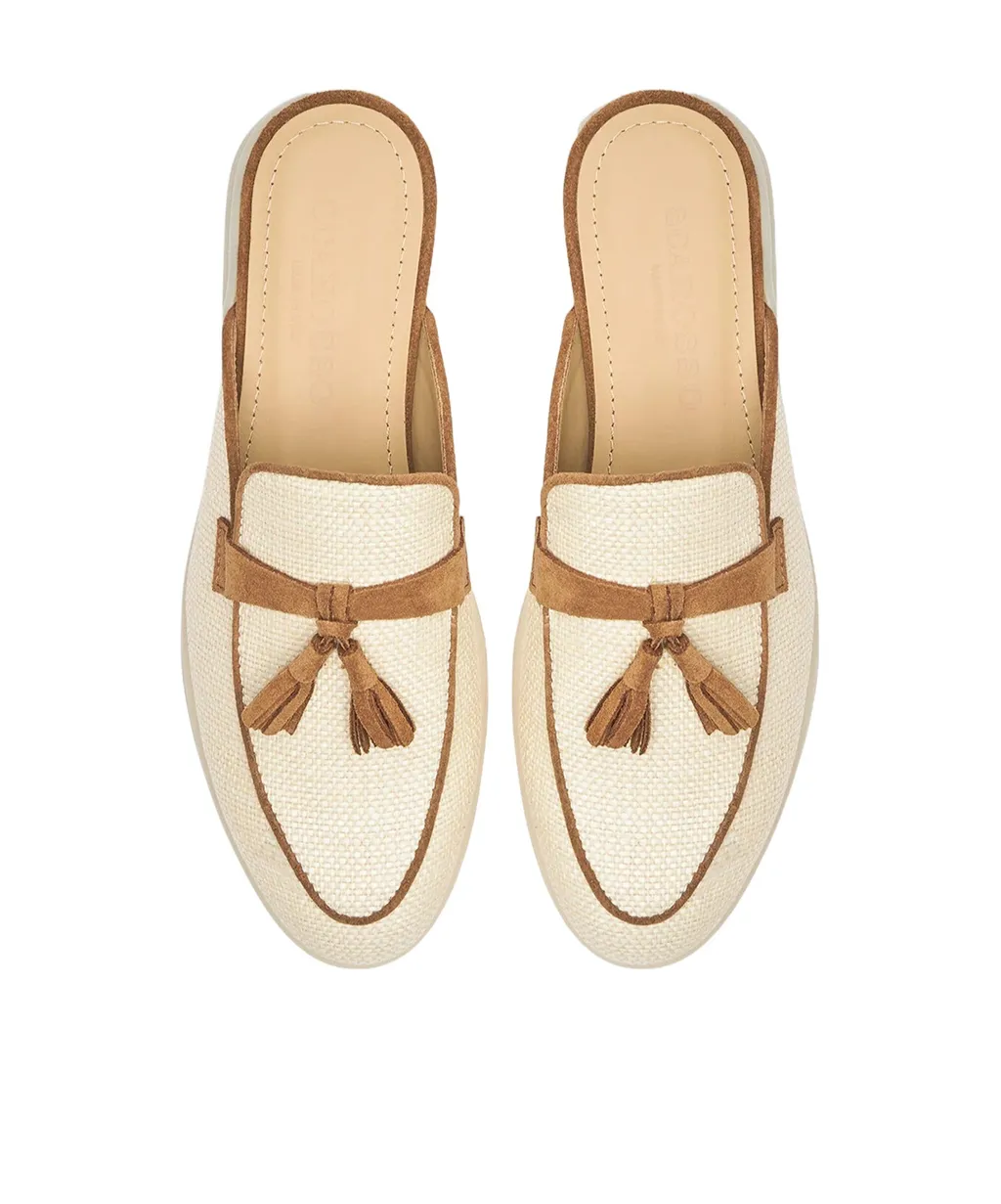 Scarosso Lucrezia Tassel-Detailed Slip-On Mules