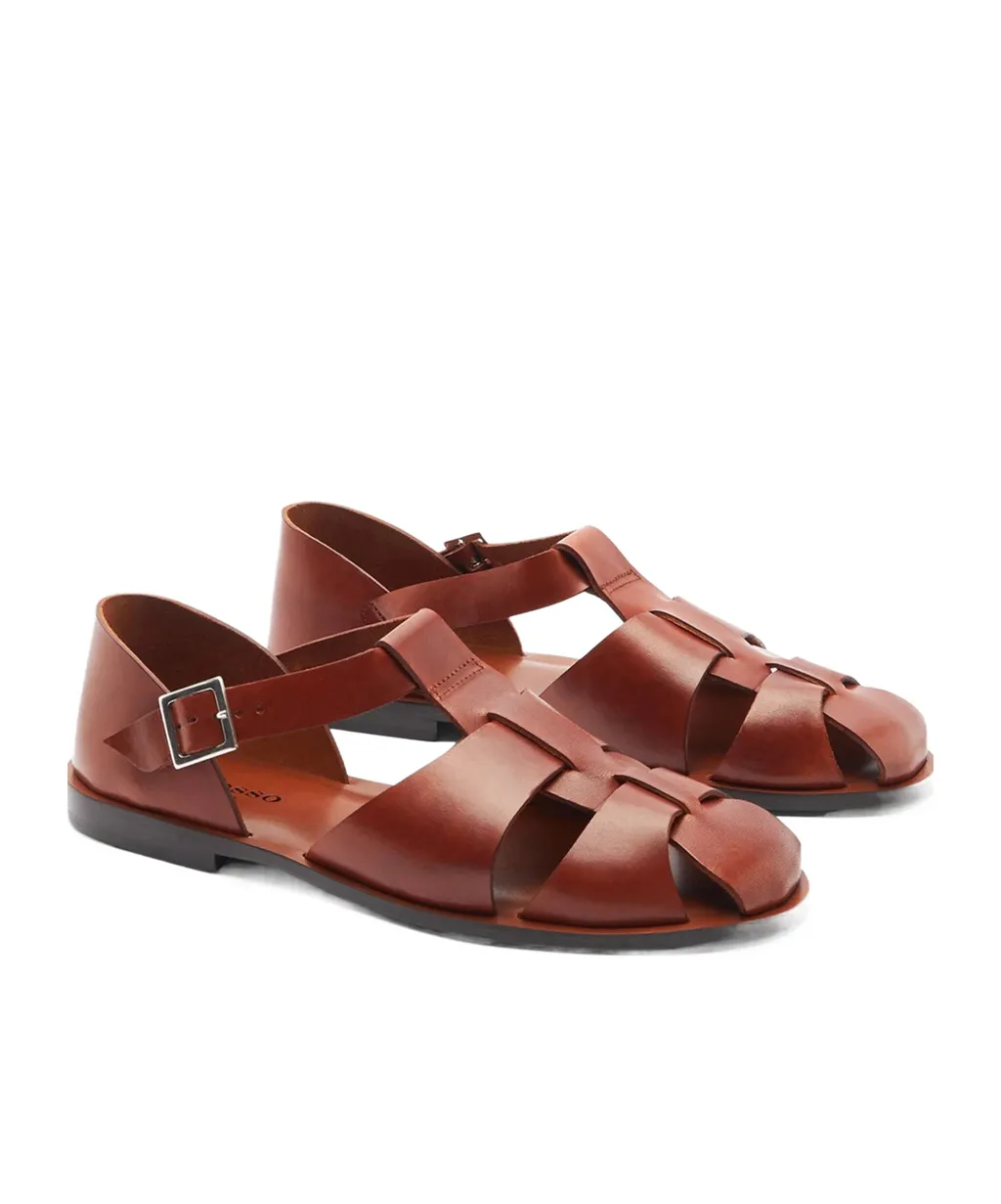 Scarosso Apollo Buckle-Fastened Sandals