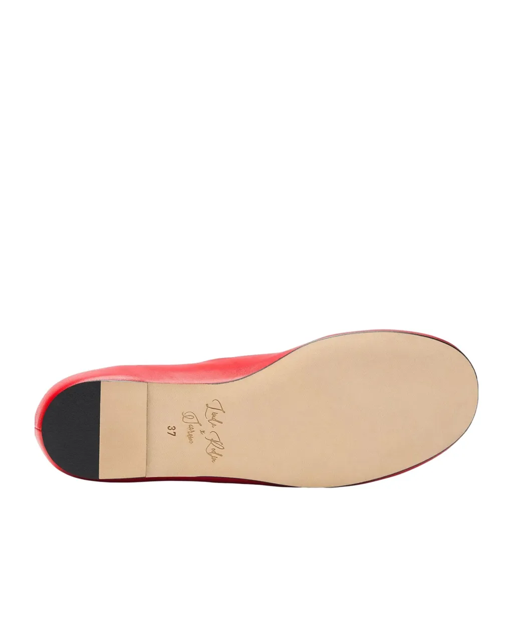 Scarosso Linda I Round-Toe Ballerina Shoes