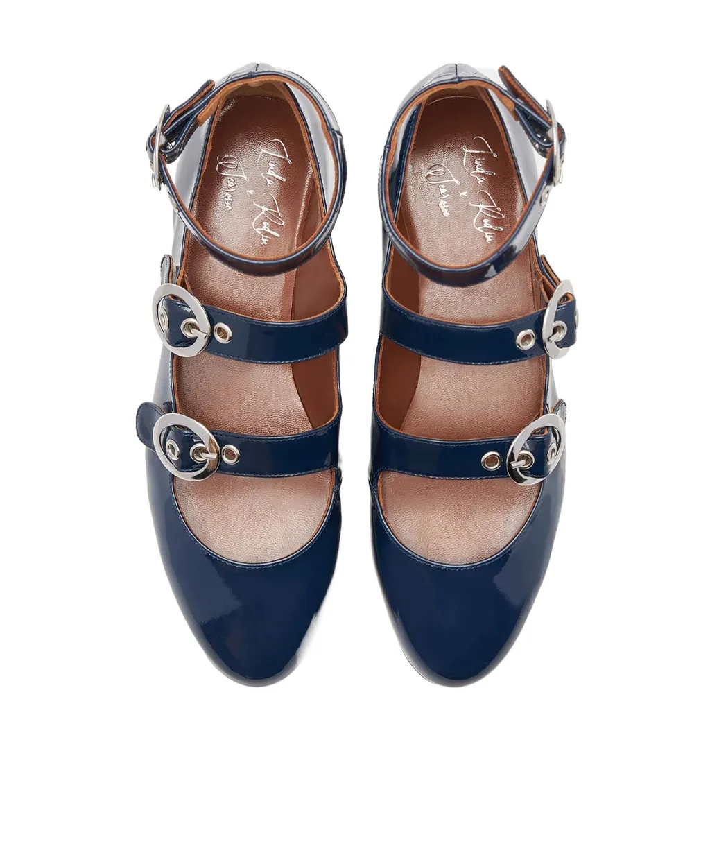 Scarosso Linda Ii Ankle Strap Ballerina Shoes