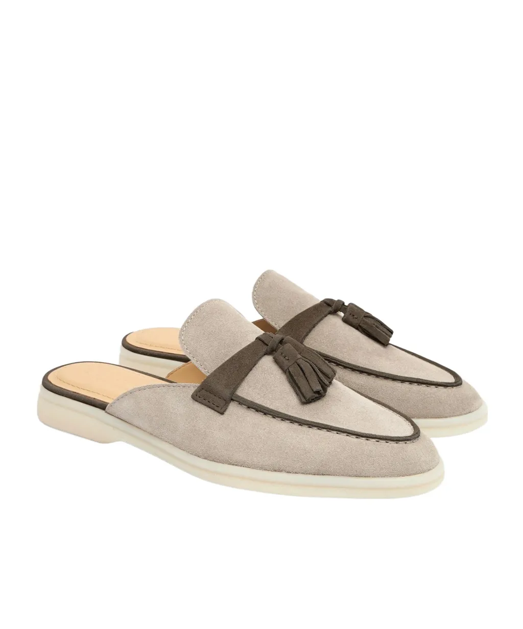Scarosso Lucrezia Tassel-Detailed Slip-On Mules