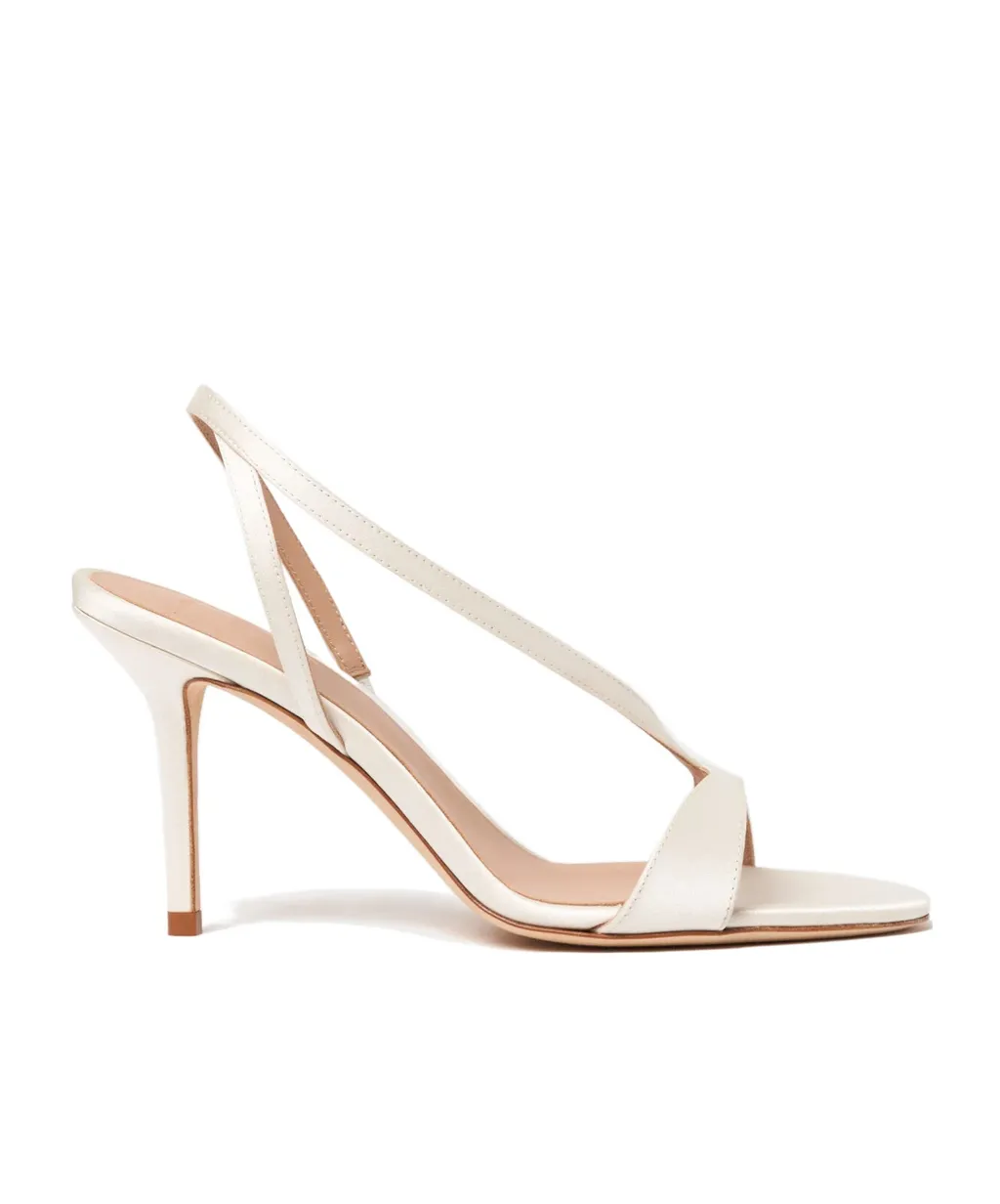 Scarosso Paula Almond-Toe Strappy Sandals