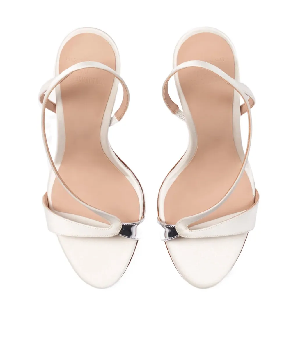 Scarosso Paula Almond-Toe Strappy Sandals