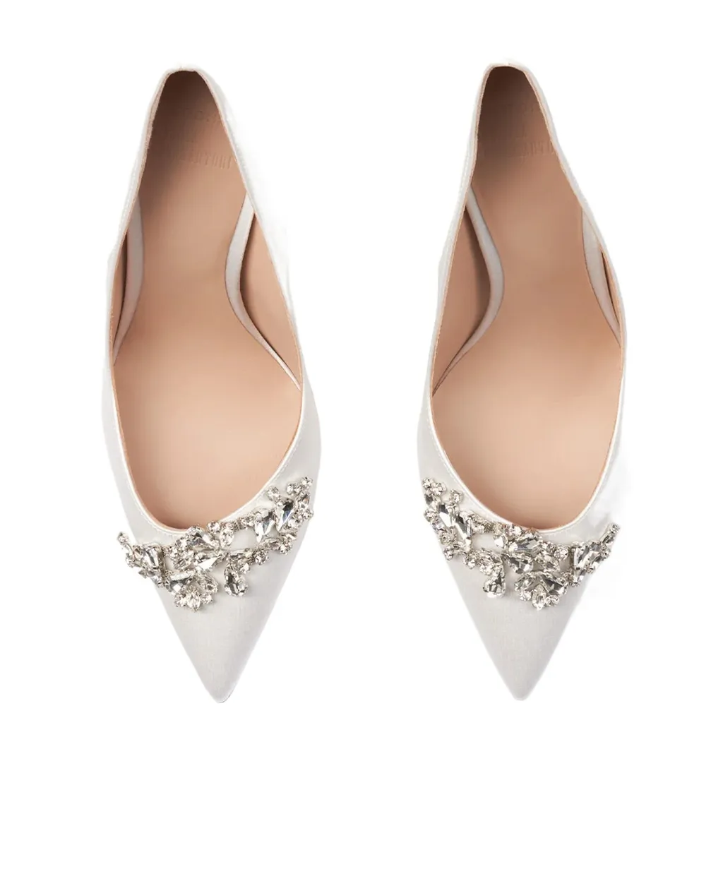 Scarosso Greta Embellished Pointed-Toe Pumps