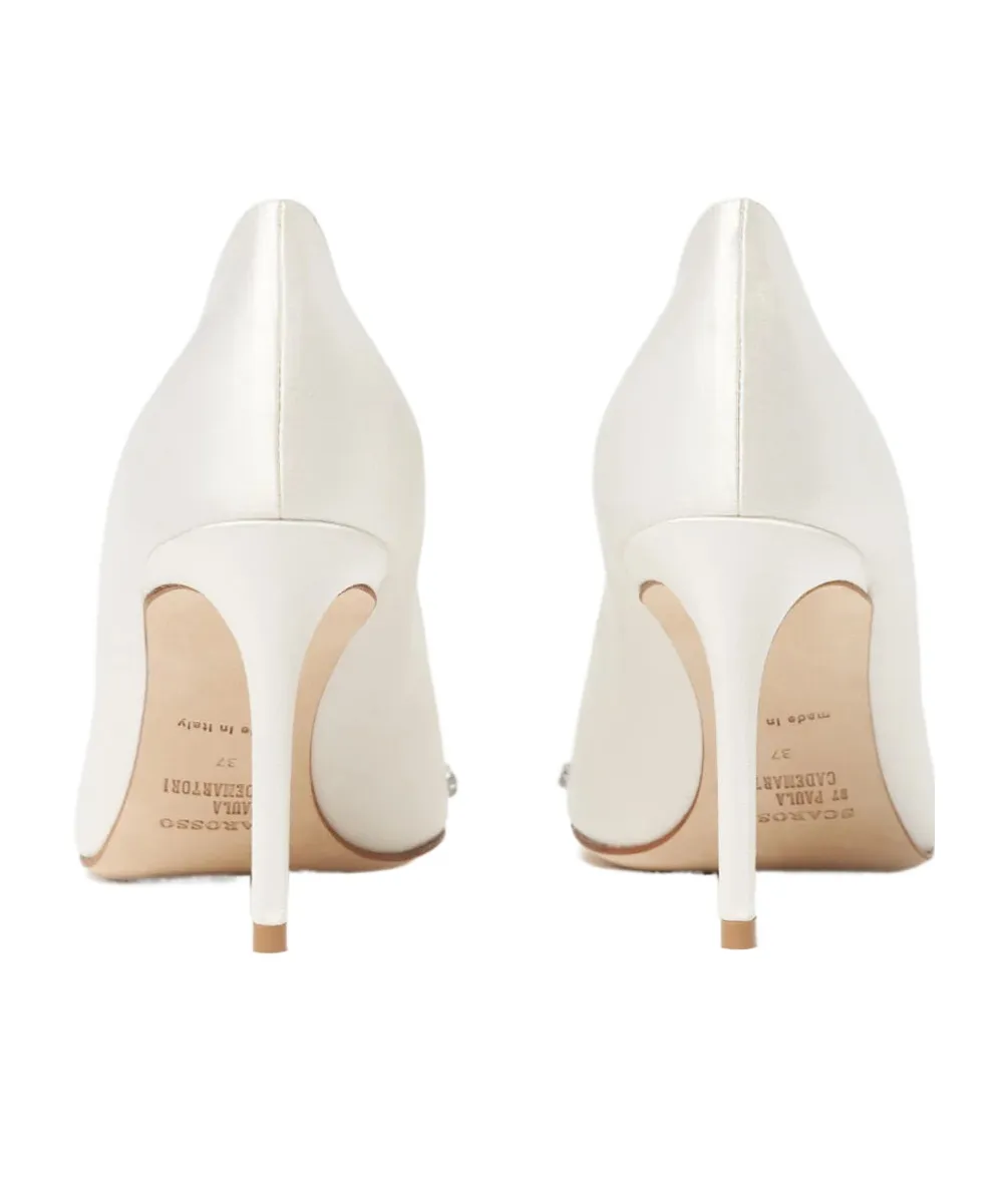 Scarosso Greta Embellished Pointed-Toe Pumps