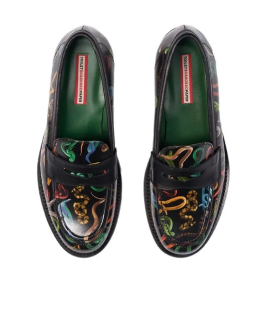 Scarosso Snakes Storm For Her Loafers